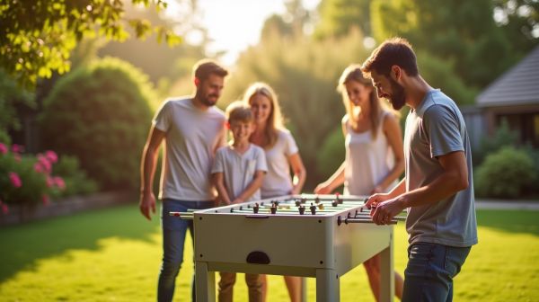 Quel babyfoot extérieur choisir pour votre famille et vos amis ?